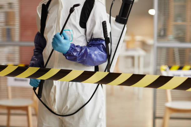 Professional Biohazard Cleanup technician working in Winterville, NC
